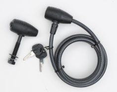 LHPTC - Threaded Locking Hitch Pin with security cable